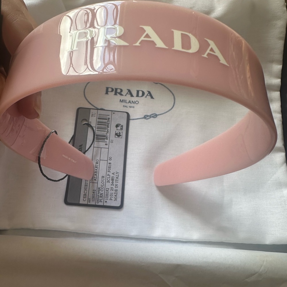 Prada Blush Pink Headband - Picture 5 of 7